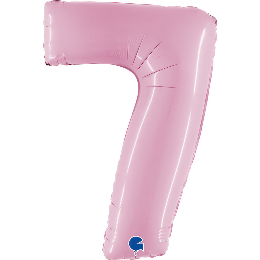 Large 40 inch helium balloon Grabo™ Brand - Pastel Pink