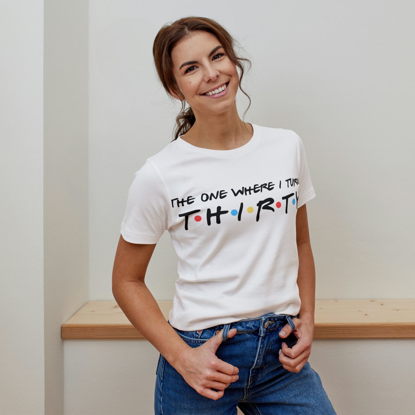 Personalised T Shirt Black Back