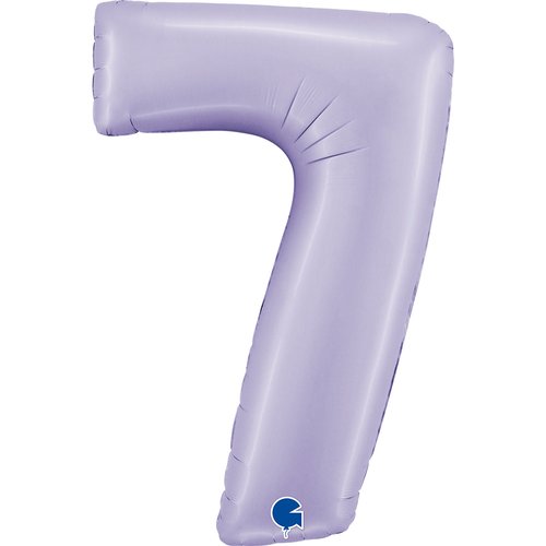 Personalised Large 40 inch helium balloon Grabo™ Brand - Satin Lilac