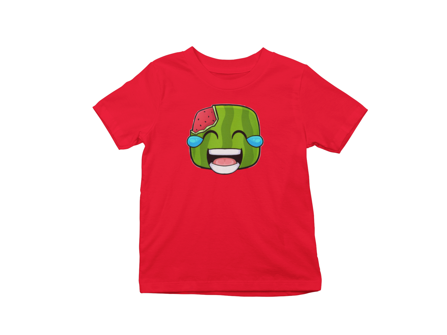 Kids Funny Face T Shirt Melon