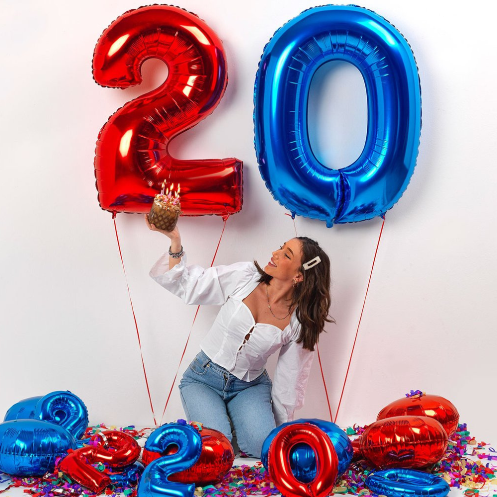 40 inch Number Balloons