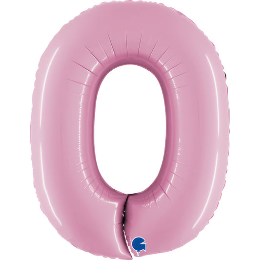 Large 40 inch helium balloon Grabo™  Brand  - Pastel Pink