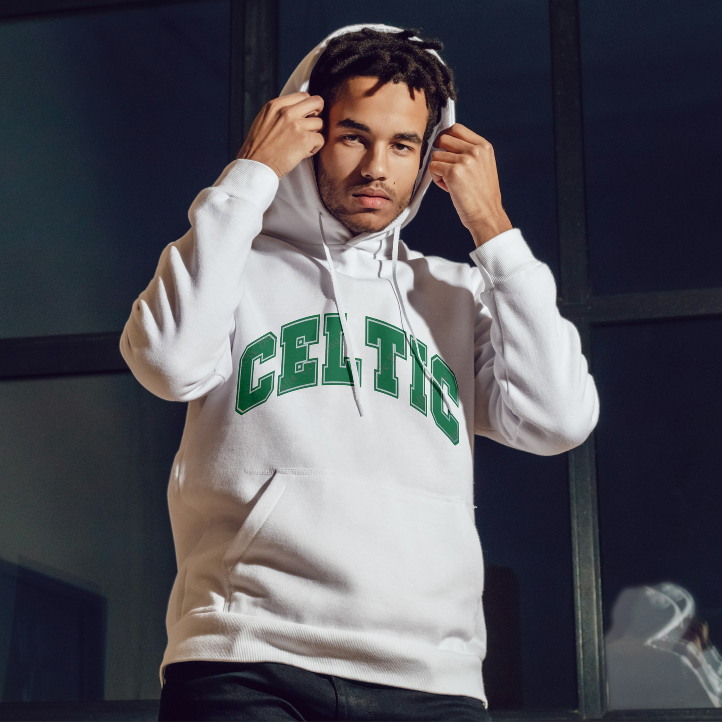 Celtic Hoodie White