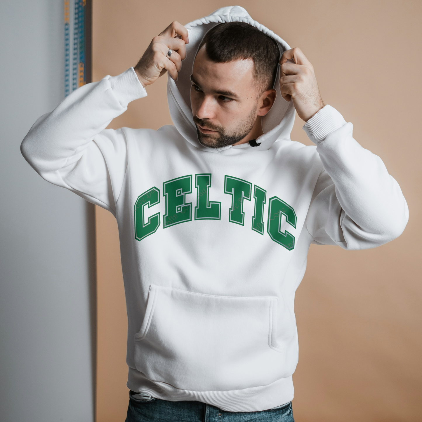 Celtic Hoodie White