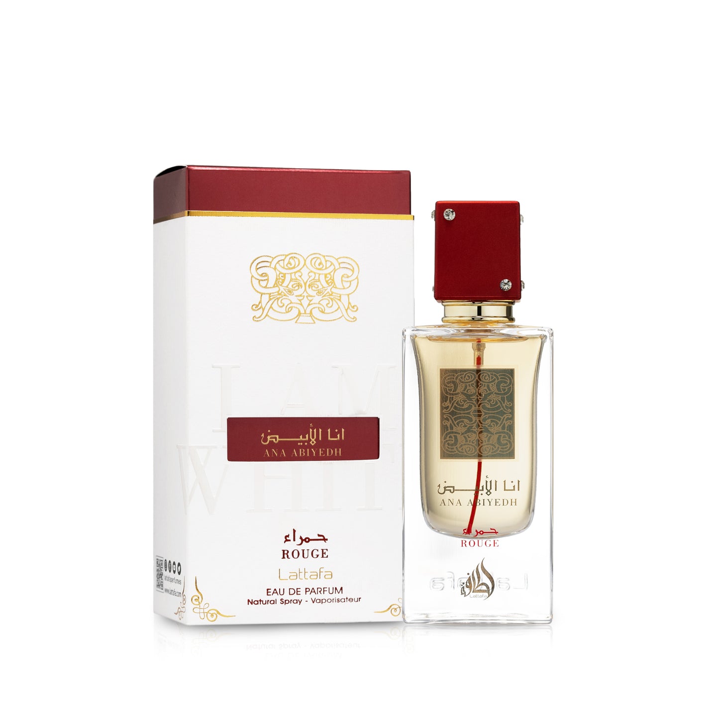 Ana Abiyedh Rouge Eau De Parfum 100ml | Lattafa