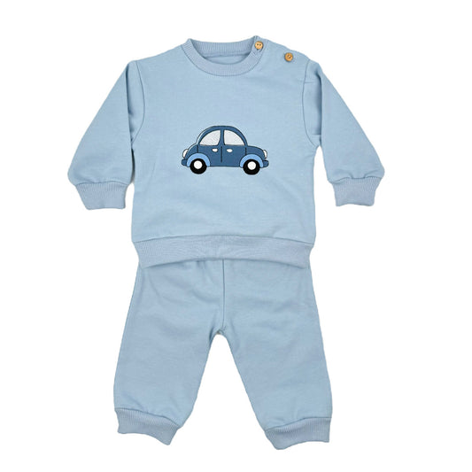 Kleo Kids Car embroidery 2pc suit