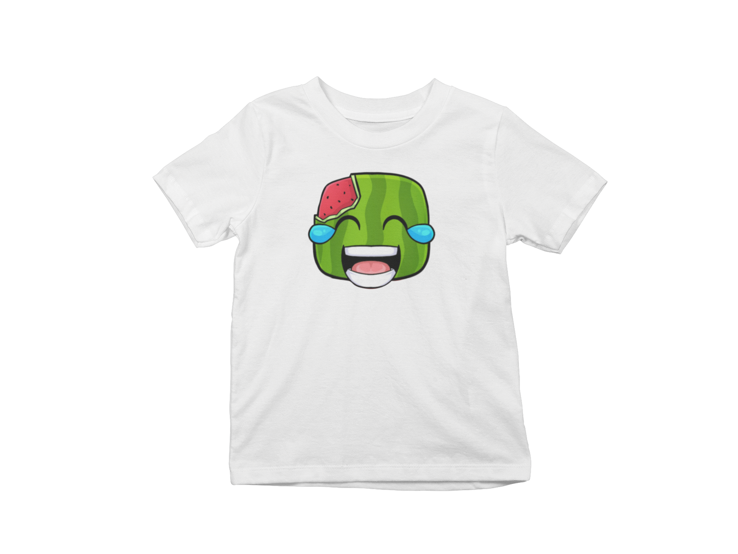 Kids Funny Face T Shirt Melon