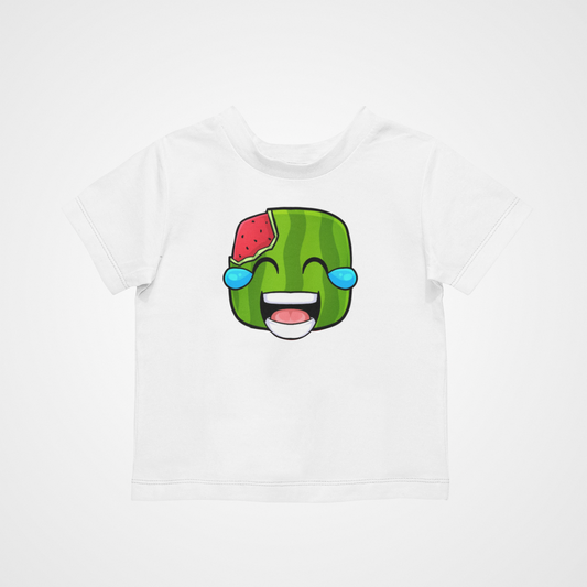Kids Funny Face T Shirt Melon