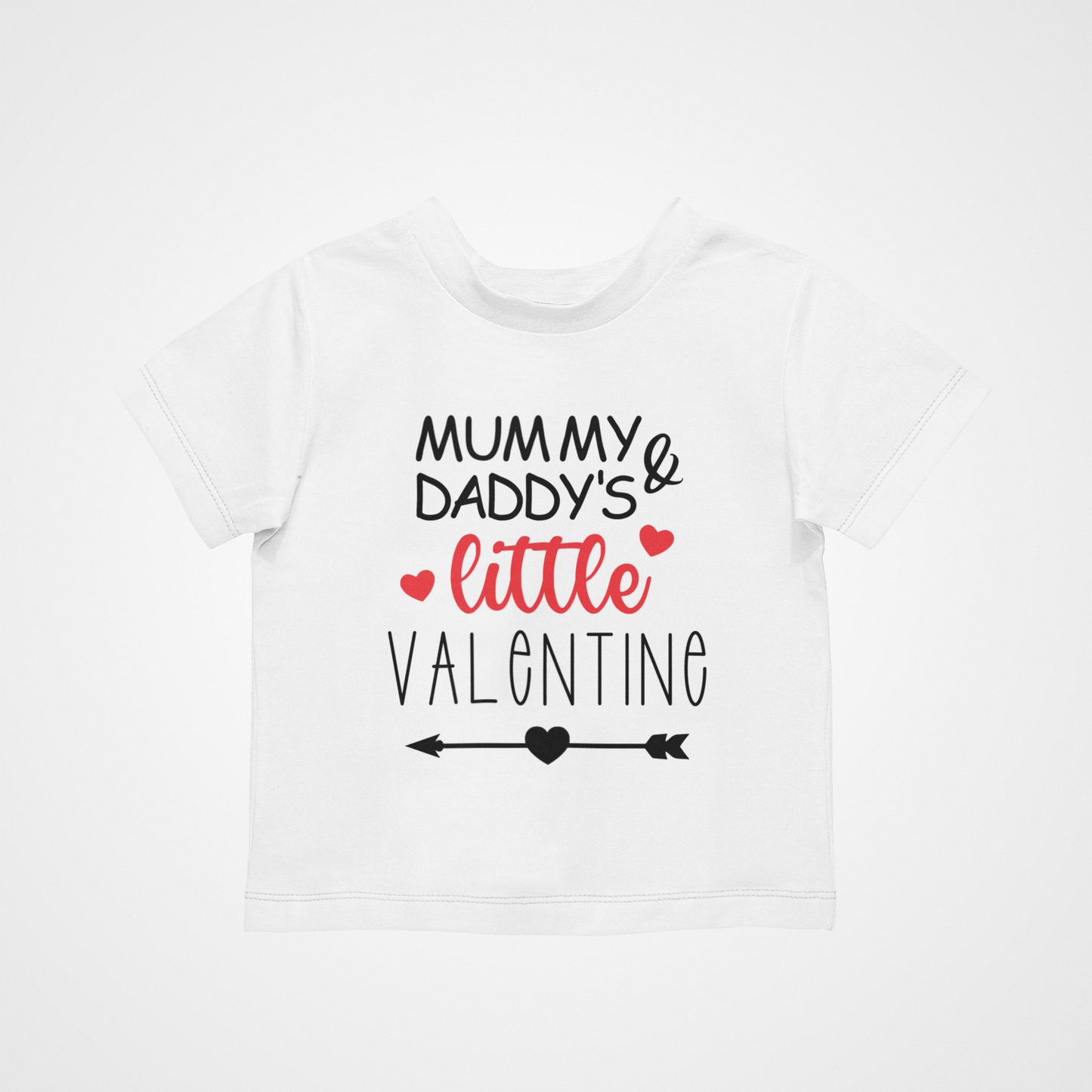 Mummy and Daddy's Little Valentine Kids T Shirt